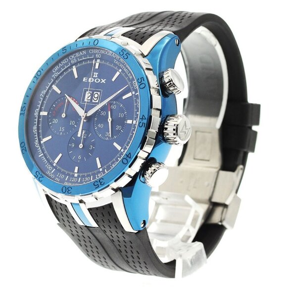 EDOX Grand Ocean Extreme Sailing Series Date Chronograph AT Men's Watch_868126 - Picture 3 of 7